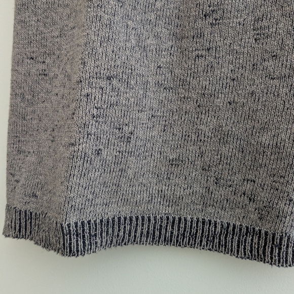 Vintage Jeanne Pierre women's knit beige skirt minimalist 90s cotton size med - Picture 5 of 7